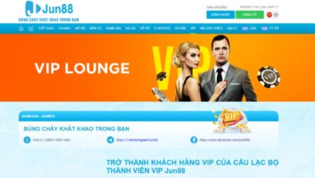 Jun88 VIP Club: Quyền Lợi và Ưu Đãi Độc Quyền Hấp Dẫn